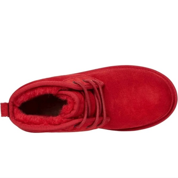 UGG Neumel Chukka Boot Samba Red women's size 11 new!! - Picture 3 of 12